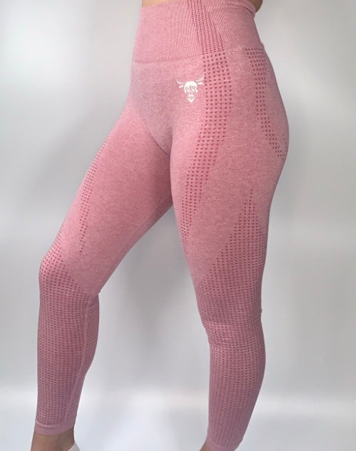 Seamless Leggings - Pink