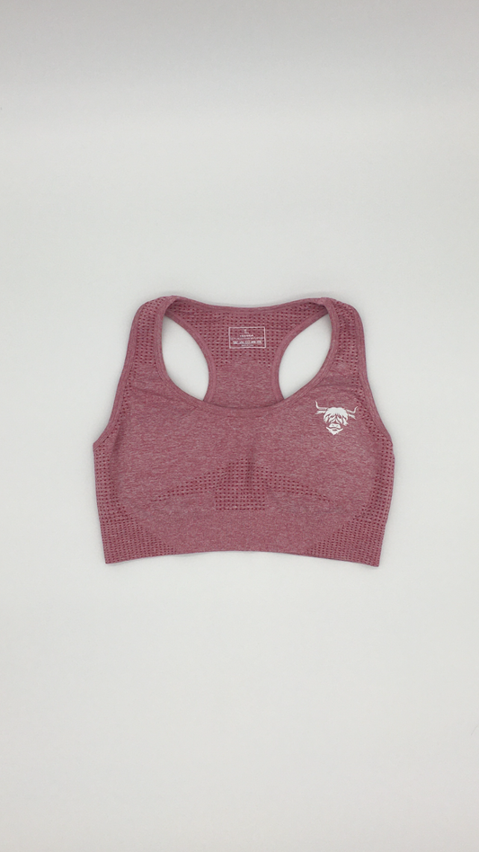 Seamless Sports Bra - Pink