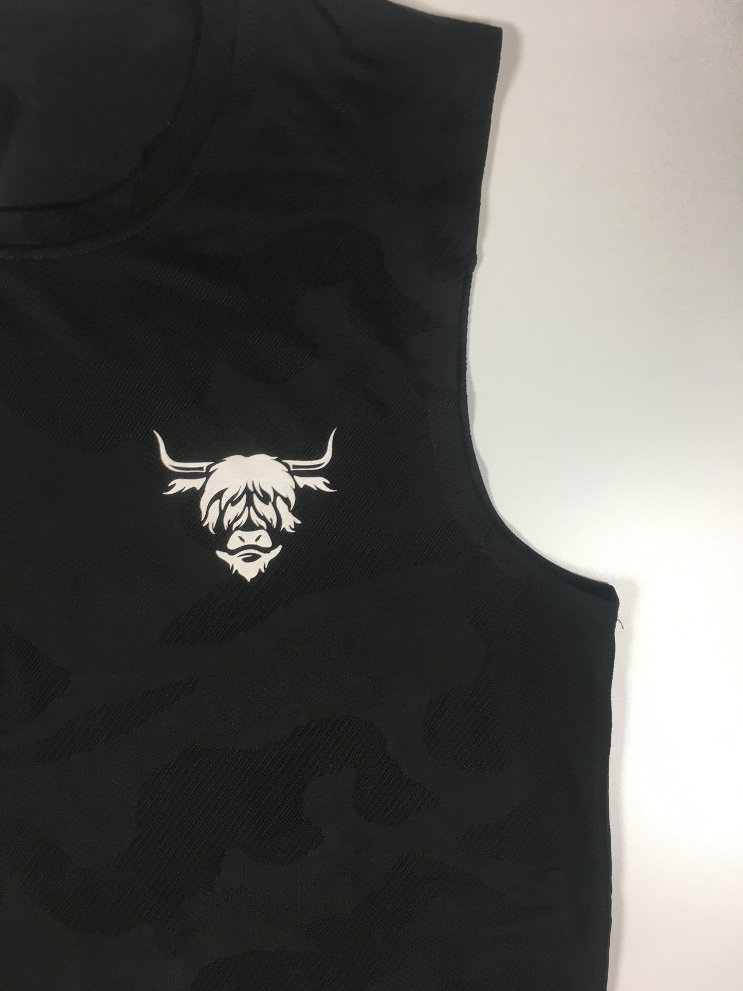 Camo Tank Top - Black