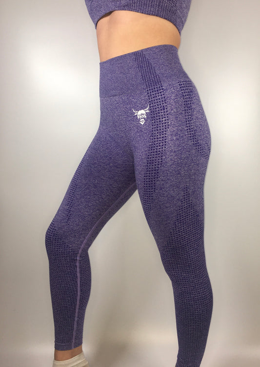 Seamless Leggings - Purple