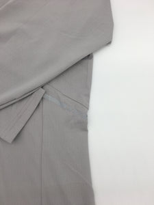 1/4 Zip Dry-Fit Running Top- Light Grey