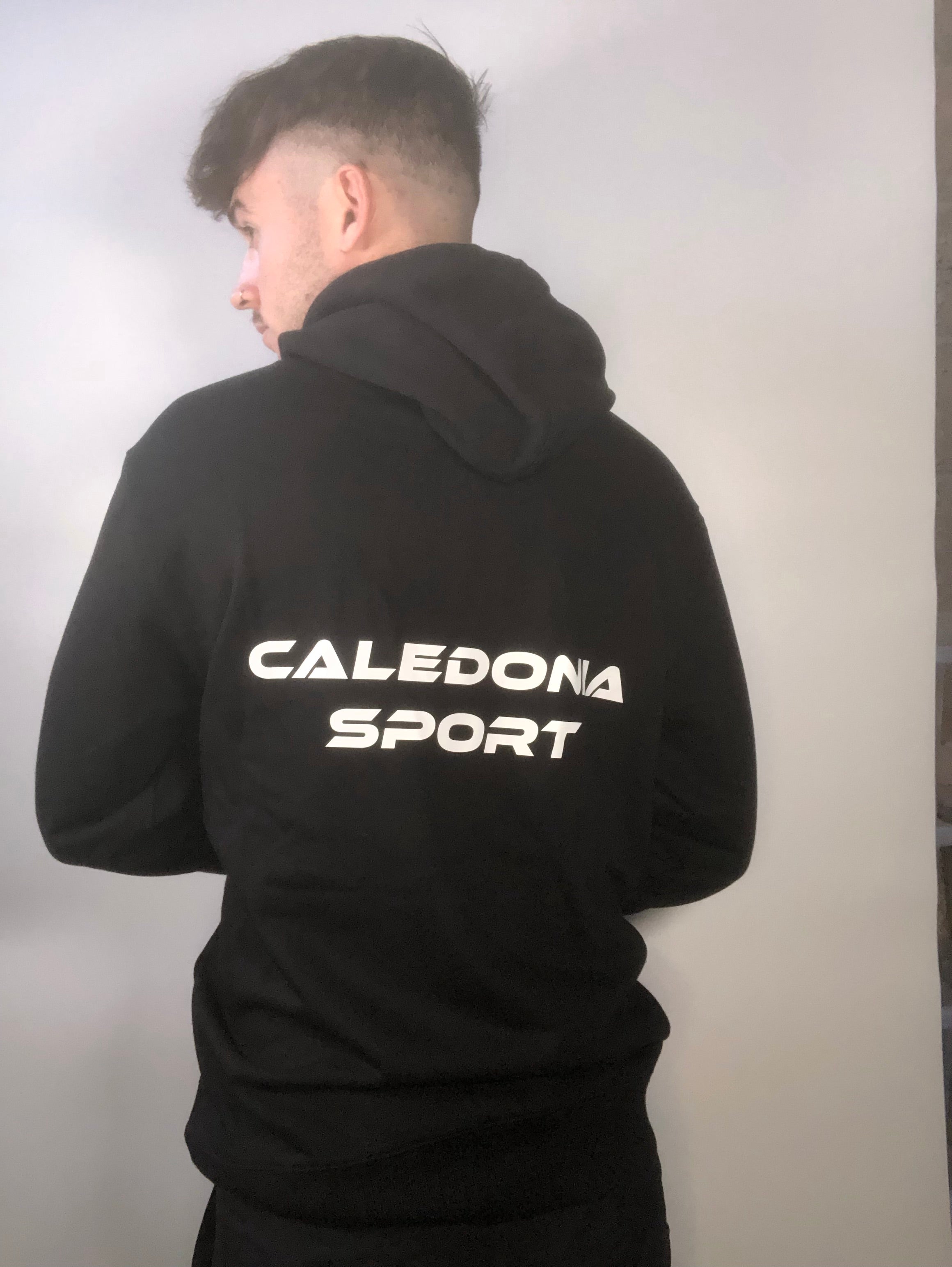 Caledonia Sport Pullover Hoodie - Black